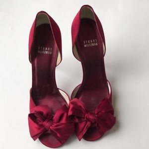 Red Stuart Weitzman Heels